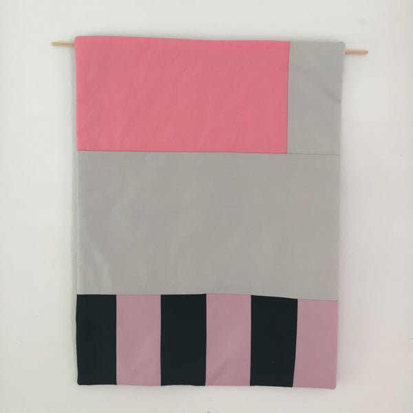 Stripes for your Wall Blanket # 1 - Rose