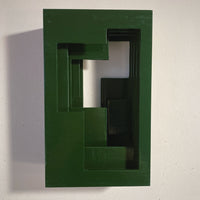 Tall Wall Cube Sculpture