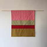 Stripes for your Wall Blanket # 11 - Pink/Red