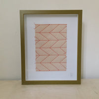 Quilt in a frame 28x35 cm