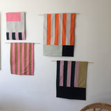 Stripes for your Wall Blanket # 4 - Orange mix