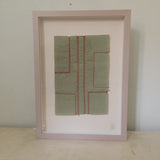 Quilt in a frame 32,5x45 cm
